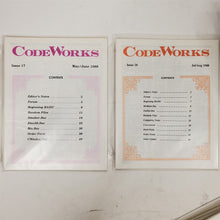 Load image into Gallery viewer, Ultra-Rare Vintage CodeWorks Magazine Complete Set 1985-1990 30 Issues