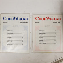 Load image into Gallery viewer, Ultra-Rare Vintage CodeWorks Magazine Complete Set 1985-1990 30 Issues