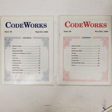 Load image into Gallery viewer, Ultra-Rare Vintage CodeWorks Magazine Complete Set 1985-1990 30 Issues