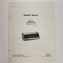 Load image into Gallery viewer, Heathkit Manual DIGITAL ALARM CLOCK GC-1107 595-2049-08