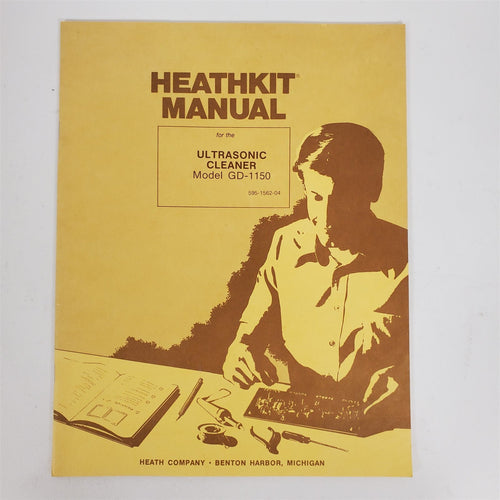 Heathkit Manual ULTRASONIC CLEANER GD-1150 595-1562-04