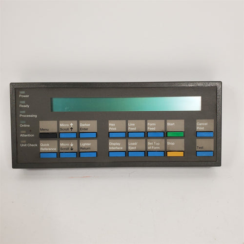 Operator Panel IBM 4230 4232 w/ Serial/Parallel Interface 57G1218 19G1957