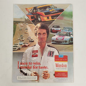 Vtg 1979 Sprite Winston GT GRAND PRIX Sears Point International Raceway Program