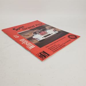 Vtg 1979 Sprite Winston GT GRAND PRIX Sears Point International Raceway Program