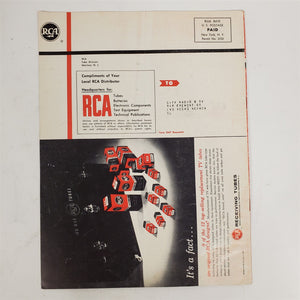 RCA Radio & Television Service News November 1956 Vol. 21, No. 4