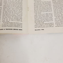 Load image into Gallery viewer, RCA Radio &amp; Television Service News November 1956 Vol. 21, No. 4