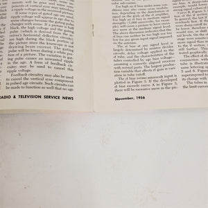 RCA Radio & Television Service News November 1956 Vol. 21, No. 4