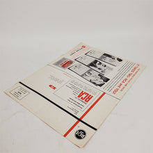 Load image into Gallery viewer, RCA Radio &amp; Television Service News July 1957 Vol. 22, No. 2