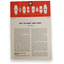 Load image into Gallery viewer, Lot of 3 Vintage CBS Semiconductors TUBE TIPS Booklets Vol. 2, Nos. 3, 4, &amp; 5