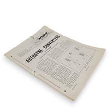 Load image into Gallery viewer, Lot of 37 Vintage Sylvania News TECHNICAL SECTION Publications 1955-1964