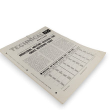Load image into Gallery viewer, Lot of 37 Vintage Sylvania News TECHNICAL SECTION Publications 1955-1964