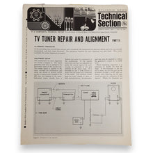 Load image into Gallery viewer, Lot of 37 Vintage Sylvania News TECHNICAL SECTION Publications 1955-1964