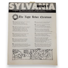 Load image into Gallery viewer, Vintage Sylvania News Publication Nov-Dec 1960 Night Before Christmas Issue