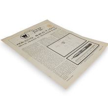 Load image into Gallery viewer, Vintage Westinghouse Radio Section TECH-LIT Feb 1959