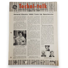 Load image into Gallery viewer, Vintage GE TECHNI-TALK radio-tv-hifi publication June 1962