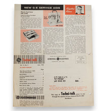 Load image into Gallery viewer, Vintage GE TECHNI-TALK radio-tv-hifi publication June 1962