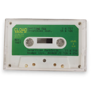 Vintage Nov. 1981 Original CLOAD Magazine Cassette Level 2 16K for TRS-80