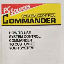 Load image into Gallery viewer, Vtg 1990 Original System Control Commander Diskette for TRS-80 &amp; DOS Computers