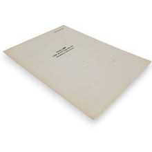 Load image into Gallery viewer, Vtg Original Tandy Model 2000 128K RAM Upgrade Kit Installation Instructions