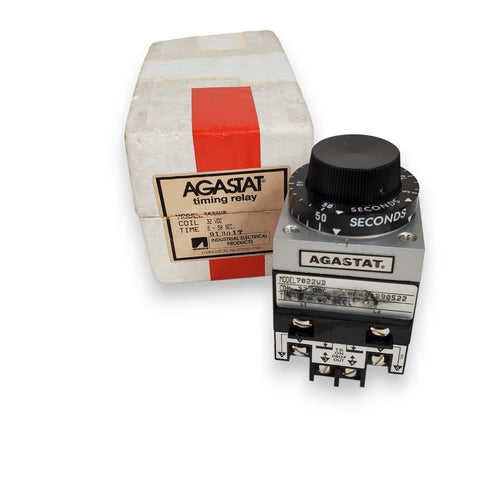 Agastat Model 7022VD Timing Delay Relay 32 VDC 5-50 Seconds