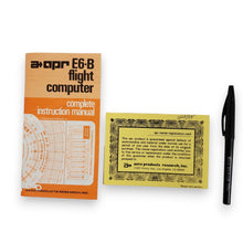 Load image into Gallery viewer, Vintage 1973 APR E6-B2 FLIGHT COMPUTER Features Flush Dial &amp; Slide Lock w/Manual