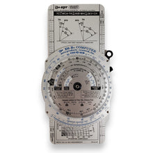 Load image into Gallery viewer, Vintage 1973 APR E6-B2 FLIGHT COMPUTER Features Flush Dial &amp; Slide Lock w/Manual