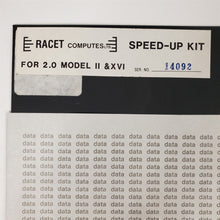 Load image into Gallery viewer, Vtg 1970s Speed-Up Kit For 2.0 Model II &amp; XVI 8&quot; Diskette TRS-80 Racet Computes