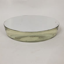 Load image into Gallery viewer, Vtg Military 8 inch Pyrex Parabolic Mirror w/ Adjustable Spring-Loaded Base