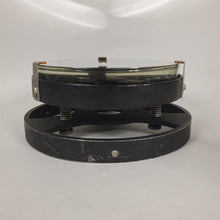 Load image into Gallery viewer, Vtg Military 8 inch Pyrex Parabolic Mirror w/ Adjustable Spring-Loaded Base