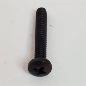 Phillips Pan Head Black Oxide Stainless Steel Machine Screws 25 Pack 4-40 x 3/4