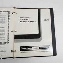 Load image into Gallery viewer, VTG Original TRS-80 Model I / III Surveying Software Cassettes &amp; Manual 26-1577