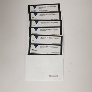 Microsoft MS-DOS Version 5 Operating System Upgrade w/5.25" disks