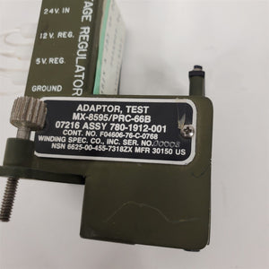 RARE Voltage Regulator Power Supply Tester MX-8595 for AN/PRC-66B Radio