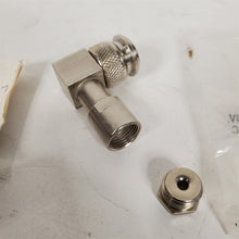 Load image into Gallery viewer, RF Coaxial Cable Connector TNC Right Angle Solitron Microwave M39012/30-0118