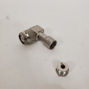 RF Coaxial Cable Connector TNC Right Angle Amphenol M39012/30-0118