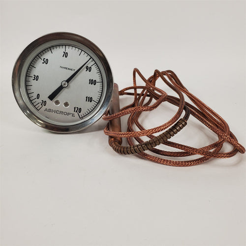 -20-120 Degrees Fahrenheit Thermometer w/Capillary Tube Electro Impulse B21561