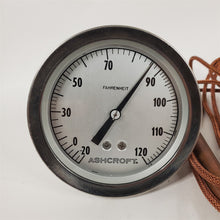 Load image into Gallery viewer, -20-120 Degrees Fahrenheit Thermometer w/Capillary Tube Electro Impulse B21561