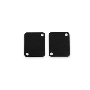 PAIR of Whirlwind MDS-PLND Neutrik D Cover Plates MDSPLND