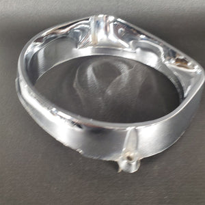 66 1966 Buick Electra Lesabre RH Outer Headlight Bezel Trim Ring 1374298 #2 used