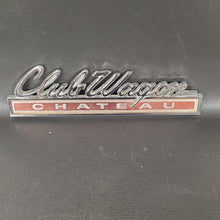 Load image into Gallery viewer, 68-72 Ford Club Wagon Chateau Van Metal Chrome Emblem 26663