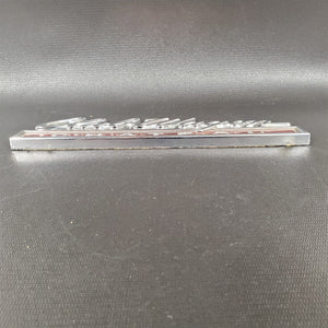 68-72 Ford Club Wagon Chateau Van Metal Chrome Emblem 26663