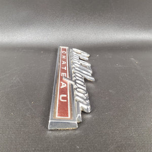 68-72 Ford Club Wagon Chateau Van Metal Chrome Emblem 26663