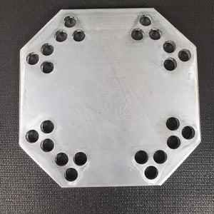 Heavy Duty Antenna Pipe Crossover Plate Radio Frequency Systems RFS Model 237