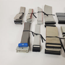 Load image into Gallery viewer, Large Lot of Vintage Personal Computer Ribbon Cables - Floppy, Hard Drive, etc.