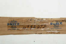 Load image into Gallery viewer, 59-60 Chevy Impala Olds RH Weatherstrip Retainer Reveal Moulding 4782672 NOS