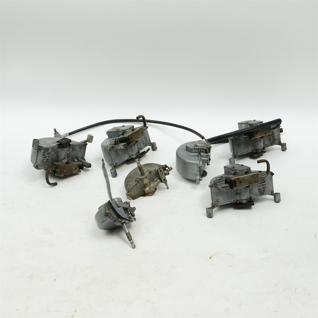 Vintage GM Delco Windshield Wiper Motor LOT of 7