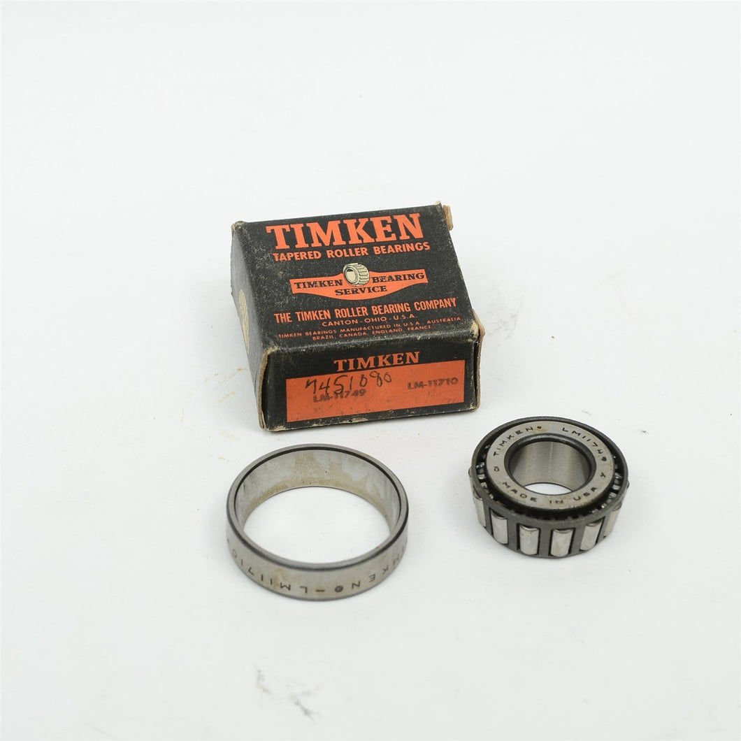 60-64 Corvair Chevy II Front Wheel Bearing GM 7451080 Timken LM11749 LM11710