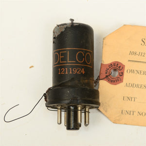 40-42 Cadillac AM Radio Vacuum Tube 0Z4 GM Delco 1211924